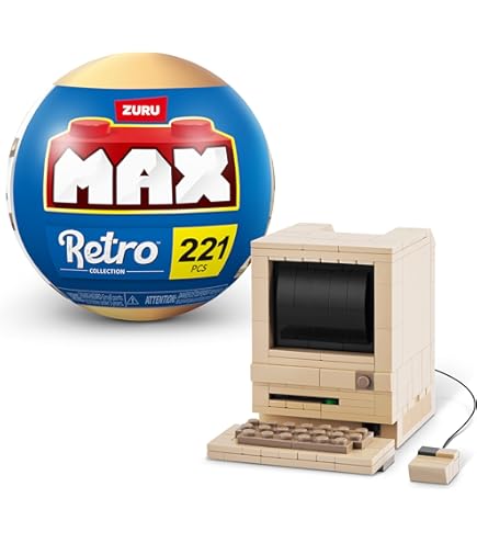 MAX Premium Retro Building Bricks Collection (Cassette Radio) by